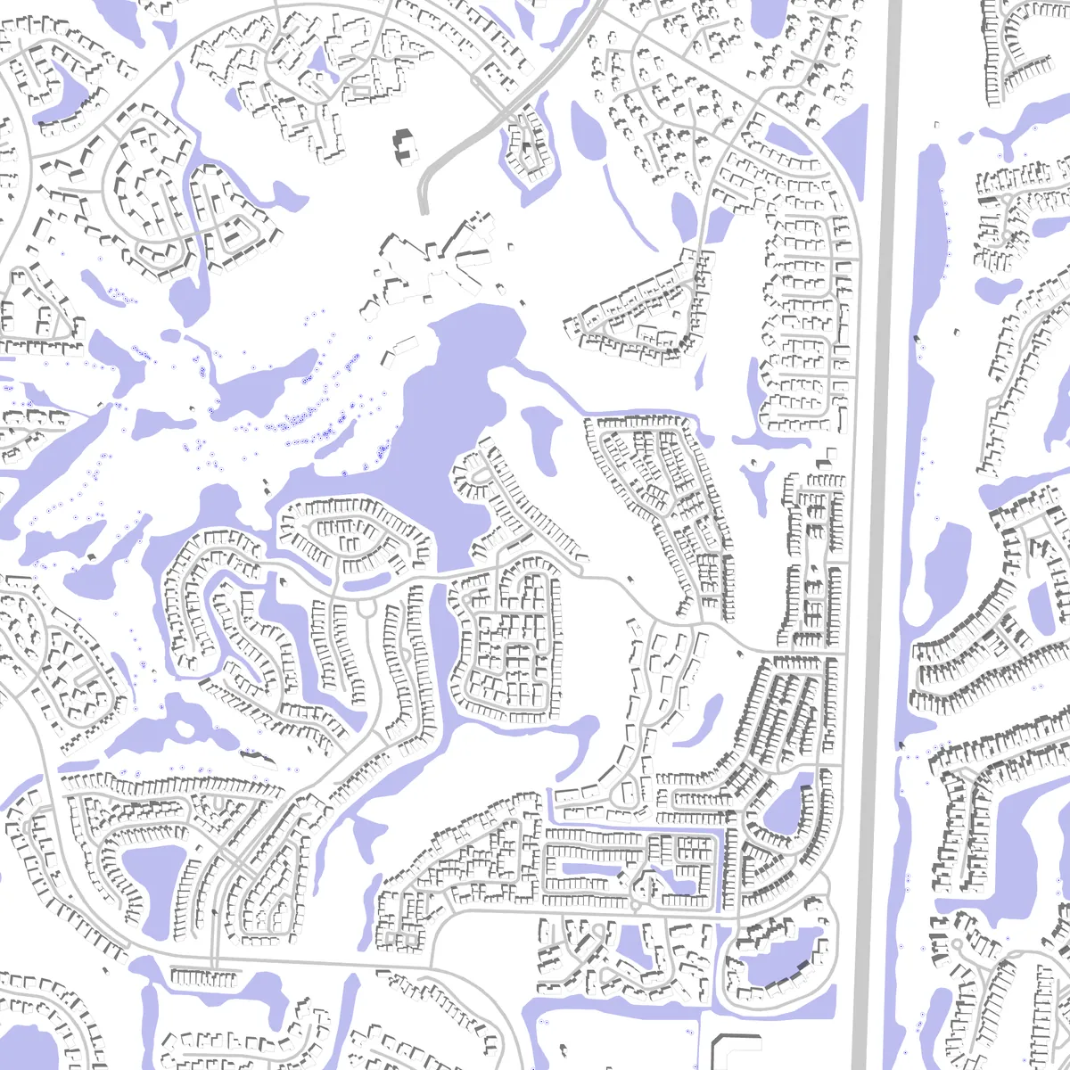 Palm Beach Gardens site plan (2.5 km)