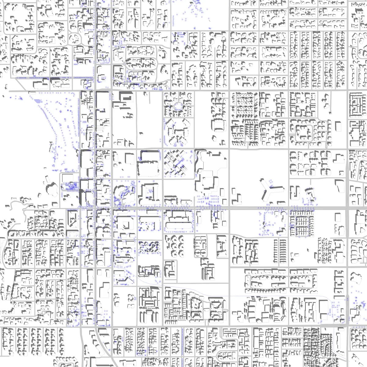 Palm Springs site plan (2.5 km)
