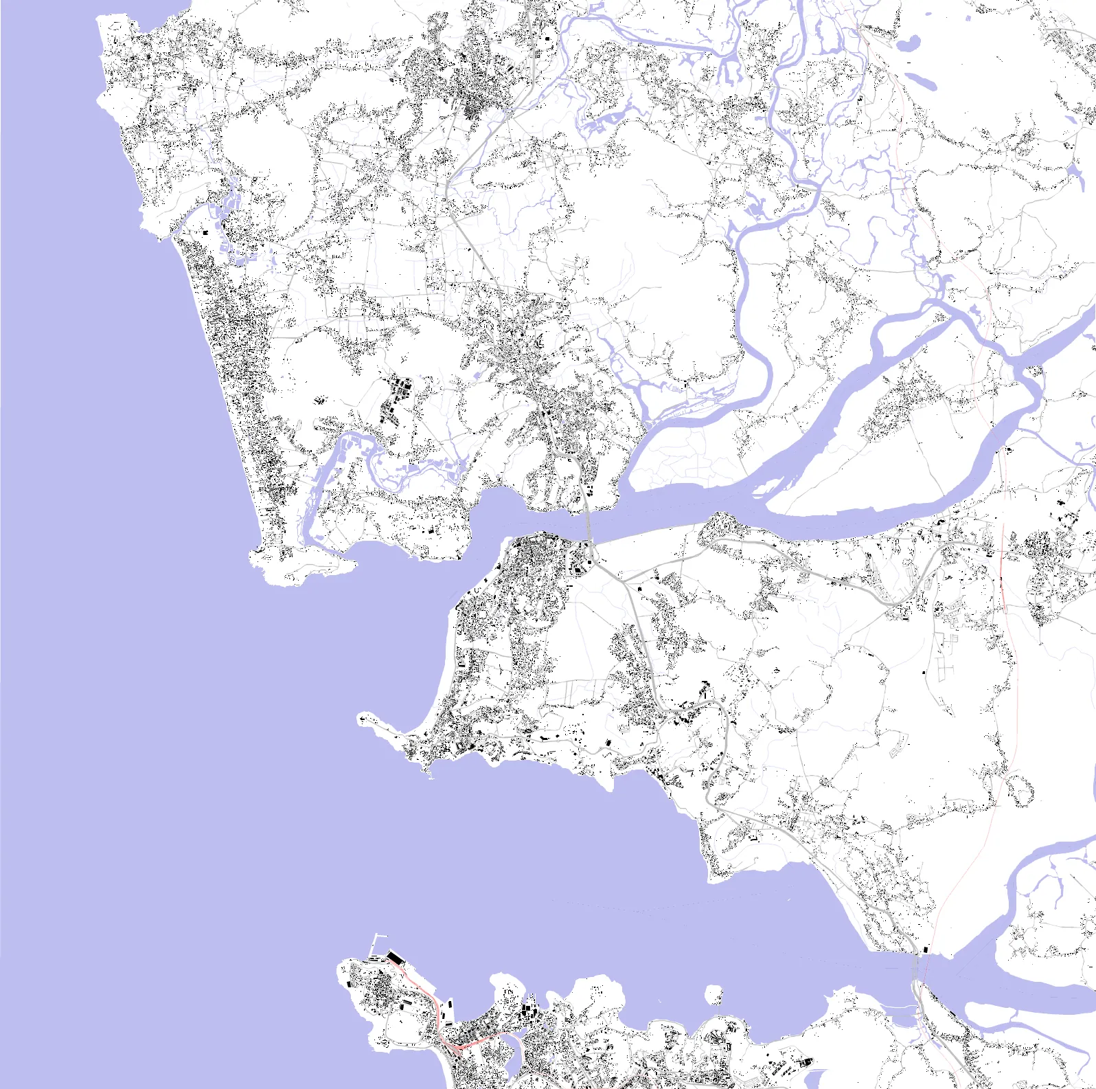 Panaji figure ground plan