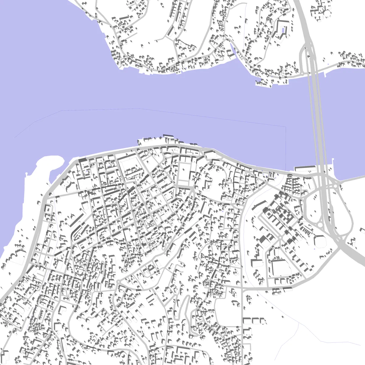 Panaji site plan (2.5 km)