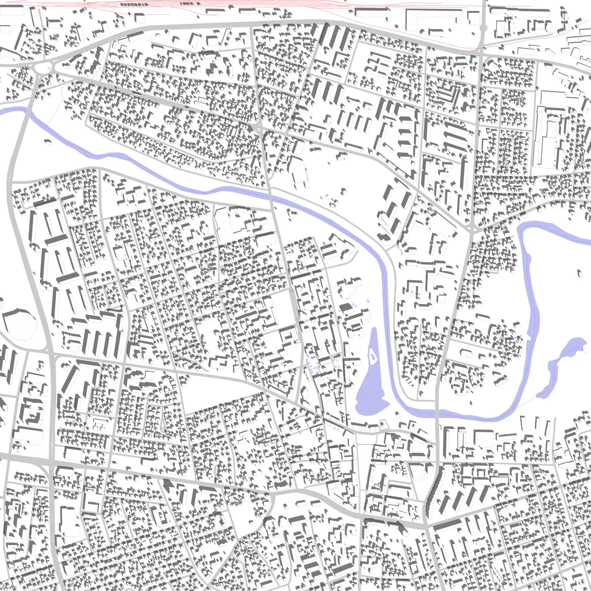 Panevėžys site plan (2.5 km)