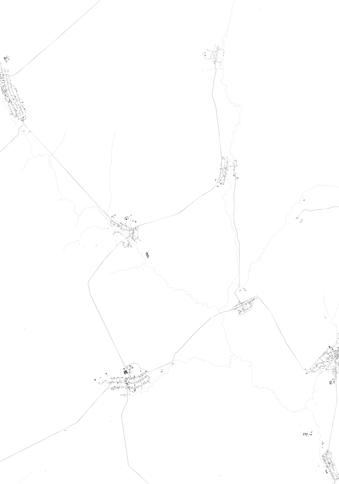 Pantelimon figure ground plan