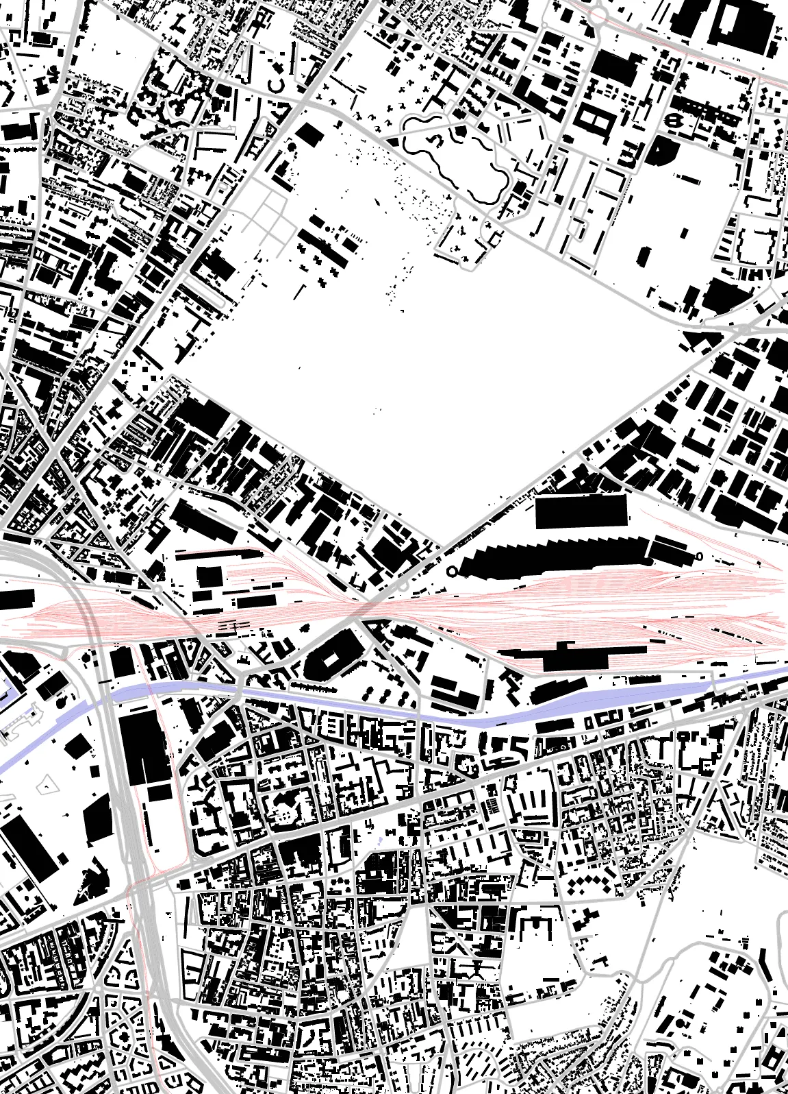 Pantin figure ground plan