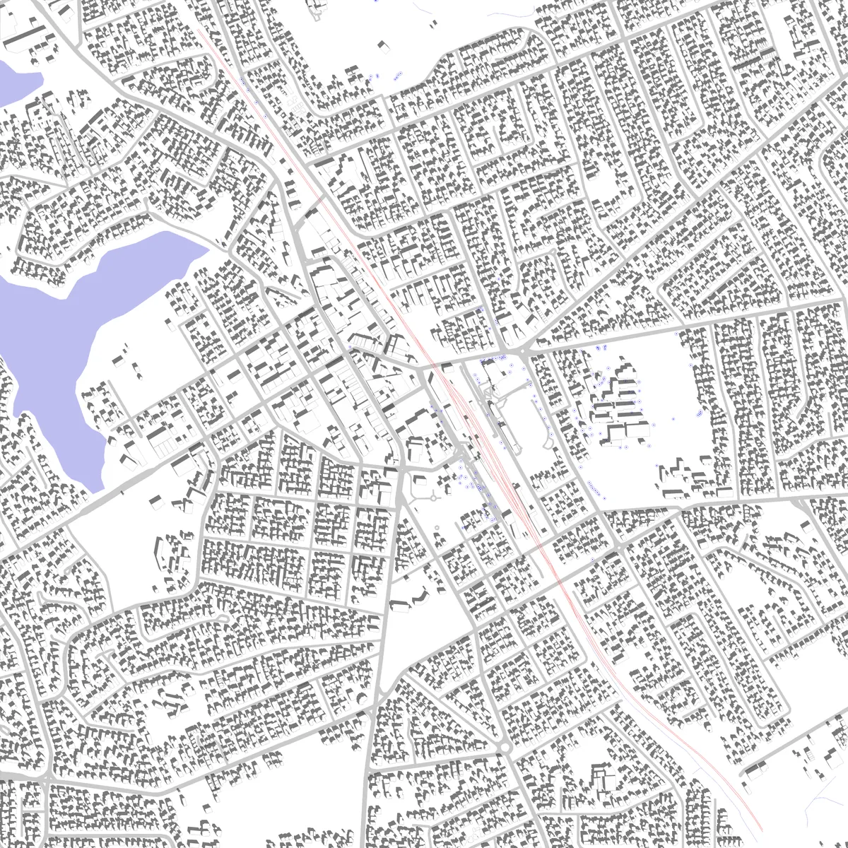 Papakura site plan (2.5 km)