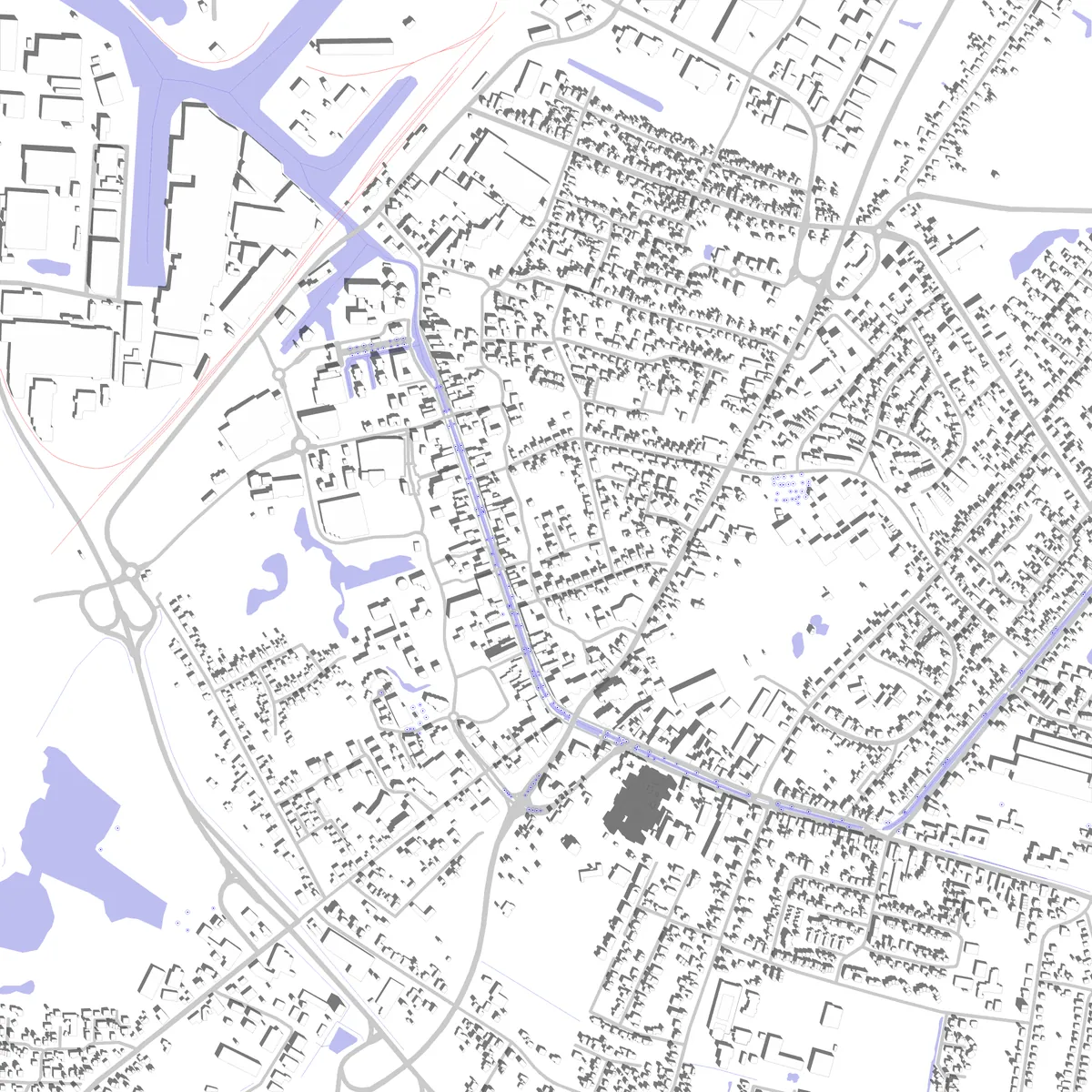 Papenburg site plan (2.5 km)