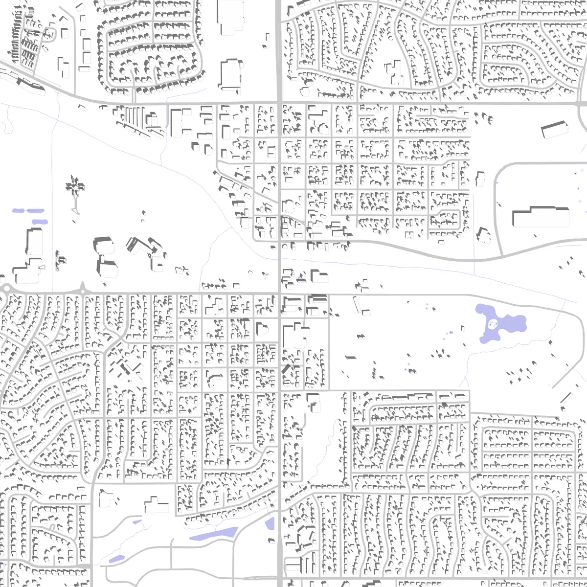 Papillion site plan (2.5 km)