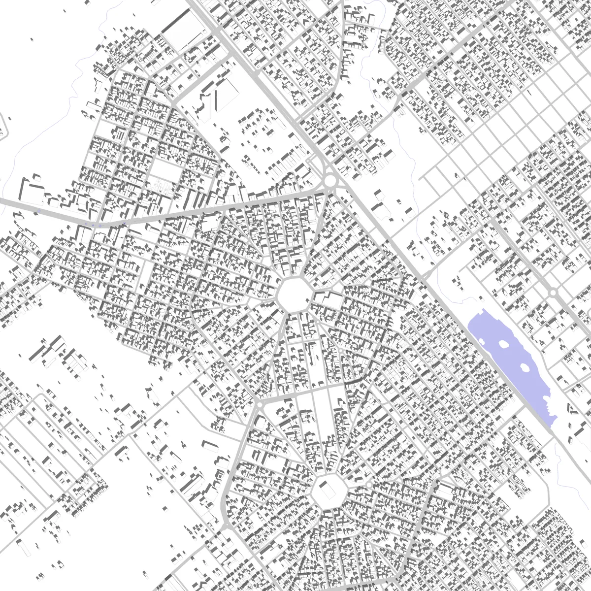 Paragominas site plan (2.5 km)