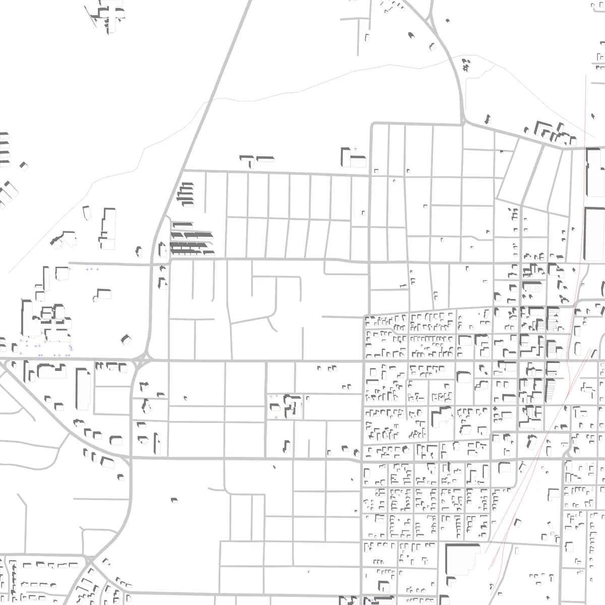 Paragould site plan (2.5 km)