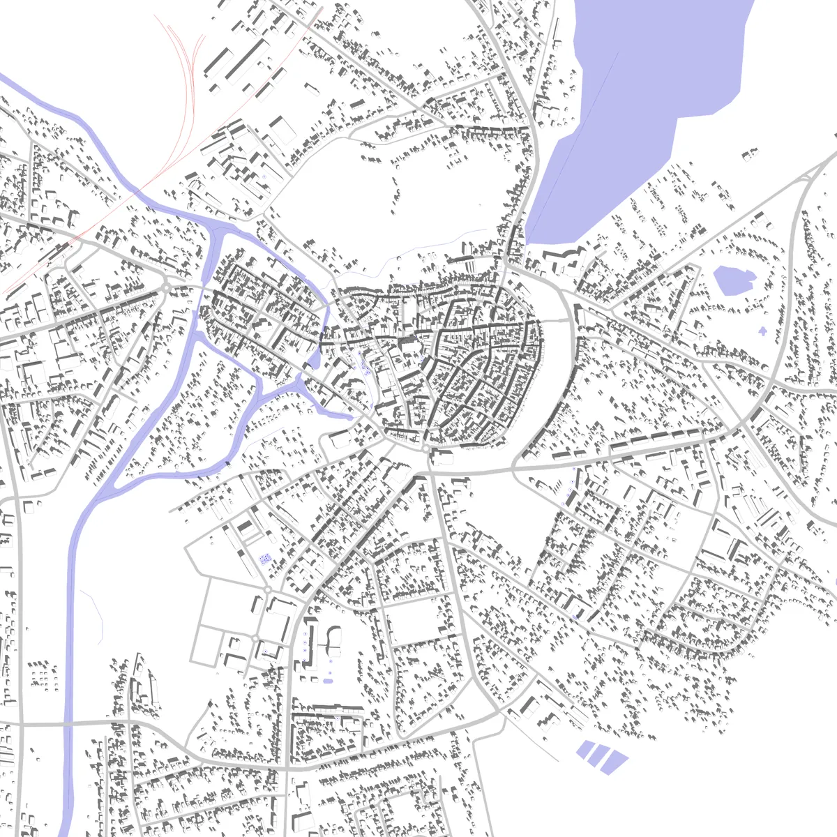 Parchim site plan (2.5 km)