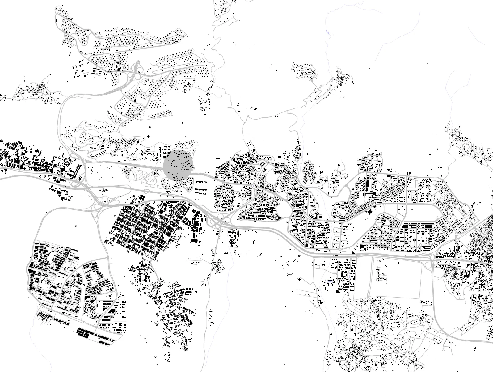 Pardis figure ground plan