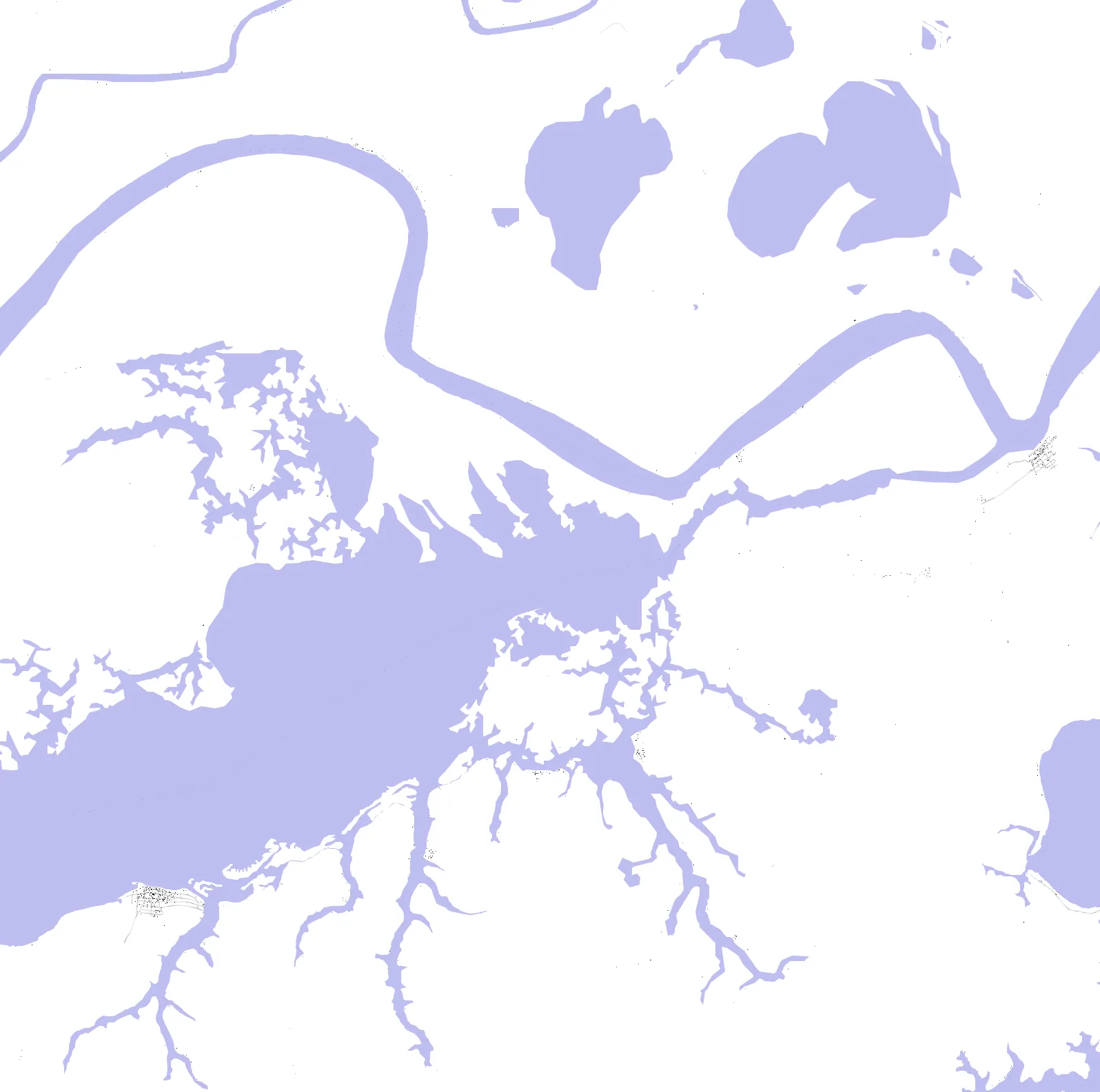 Parintins figure ground plan