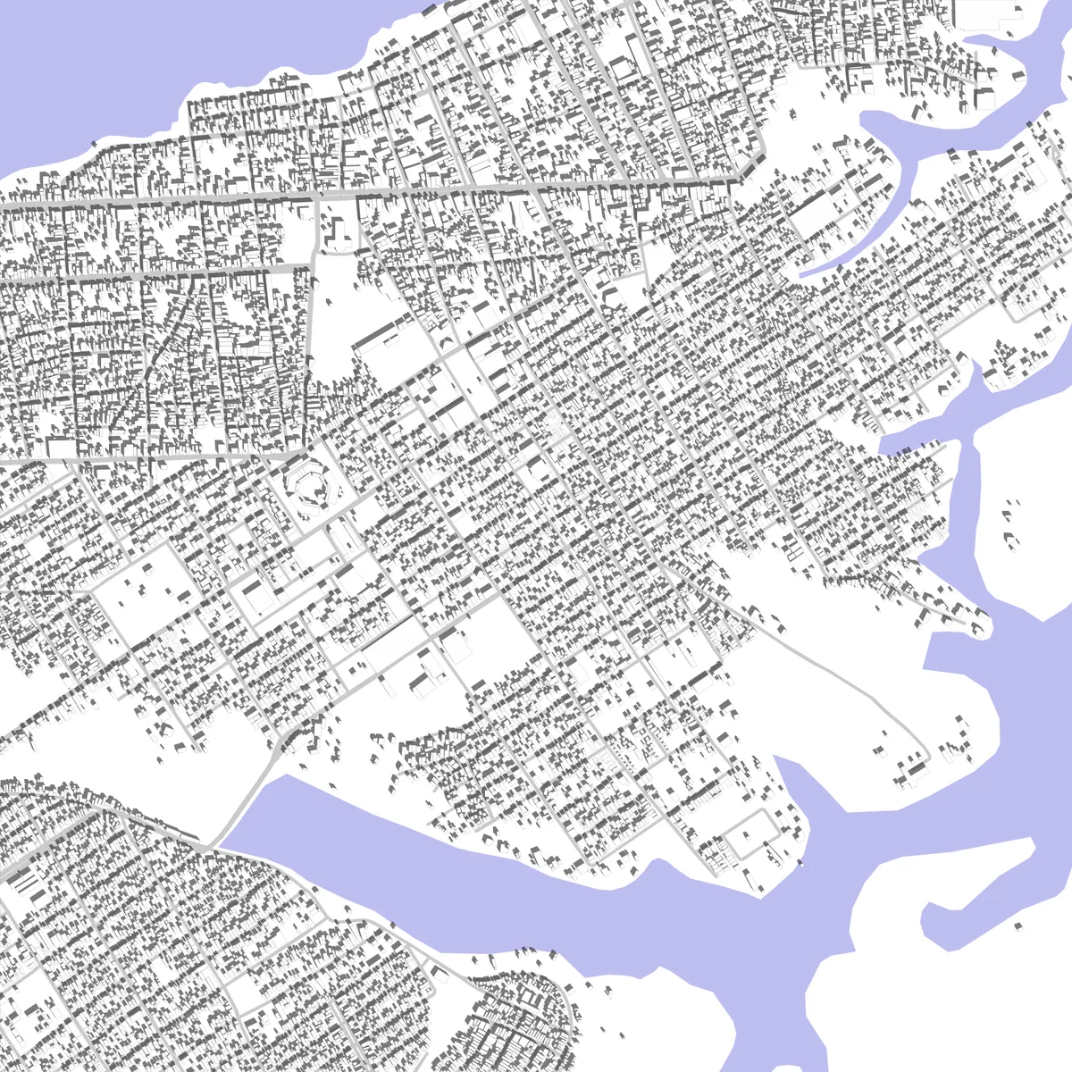 Parintins site plan (2.5 km)