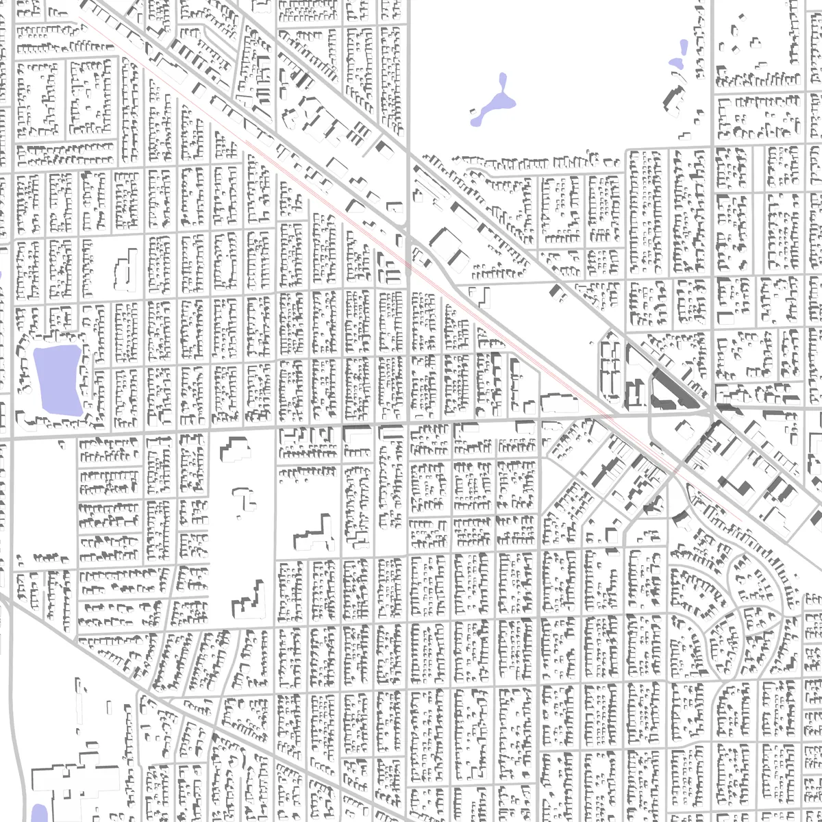 Park Ridge site plan (2.5 km)