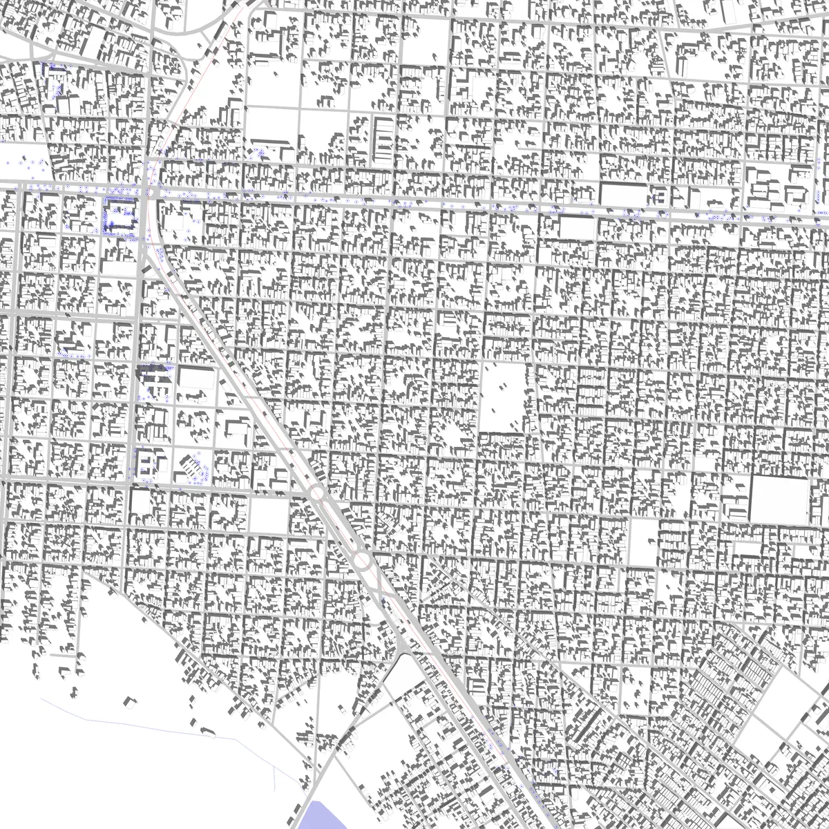 Parnaíba site plan (2.5 km)
