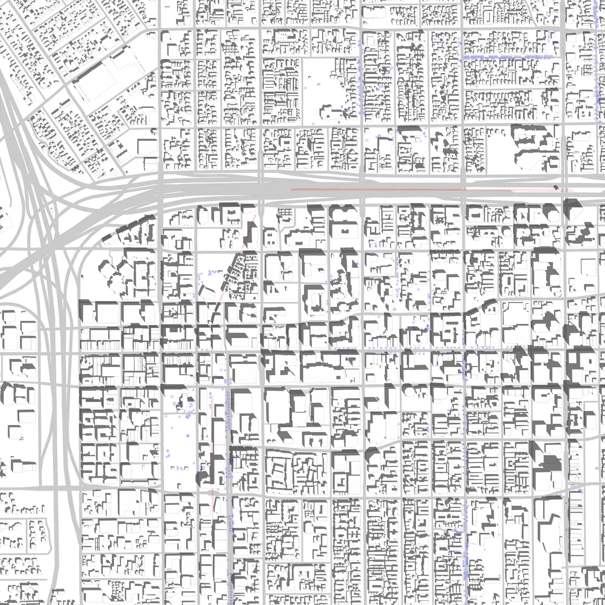 Pasadena site plan (2.5 km)