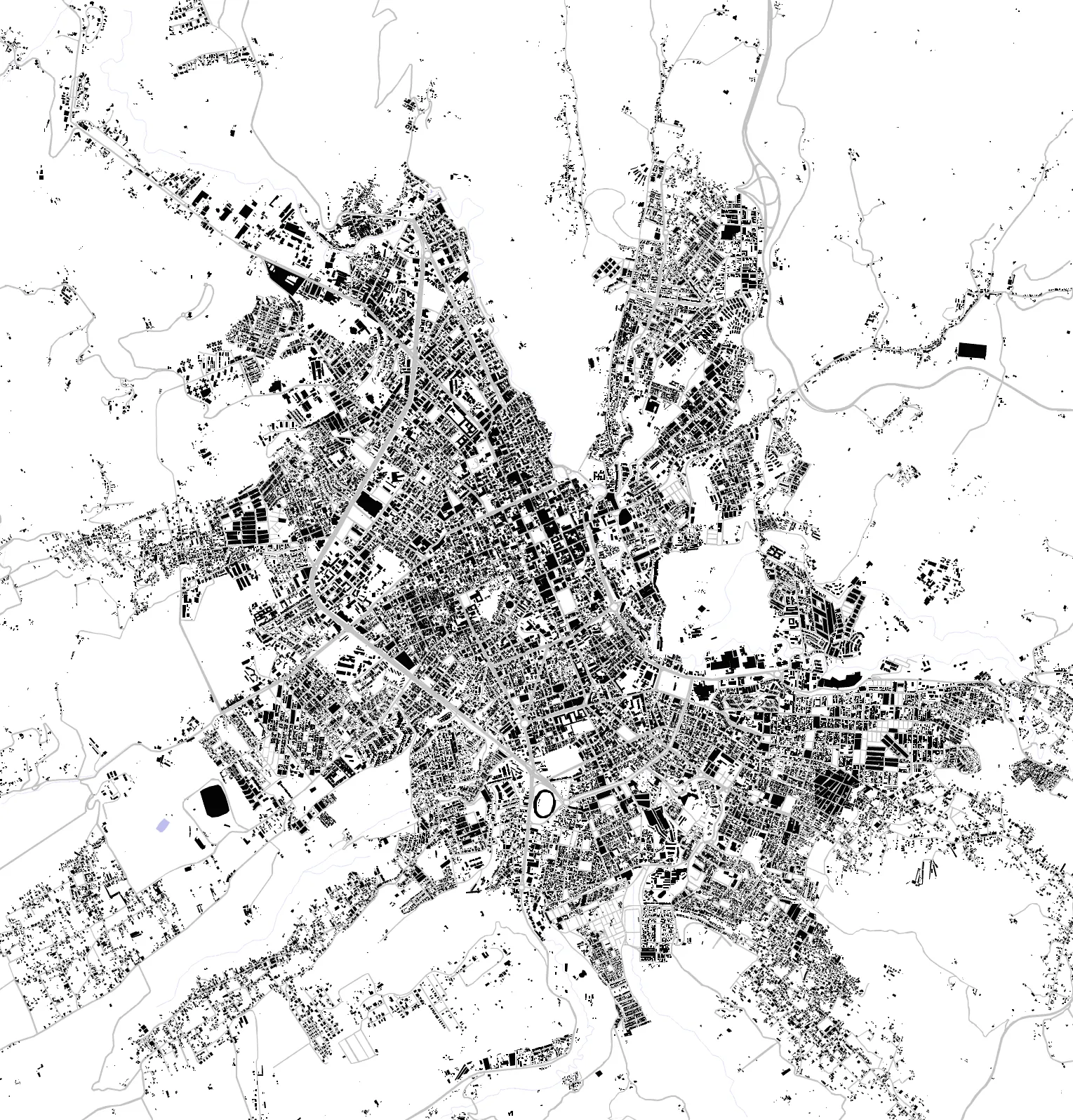Pasto figure ground plan