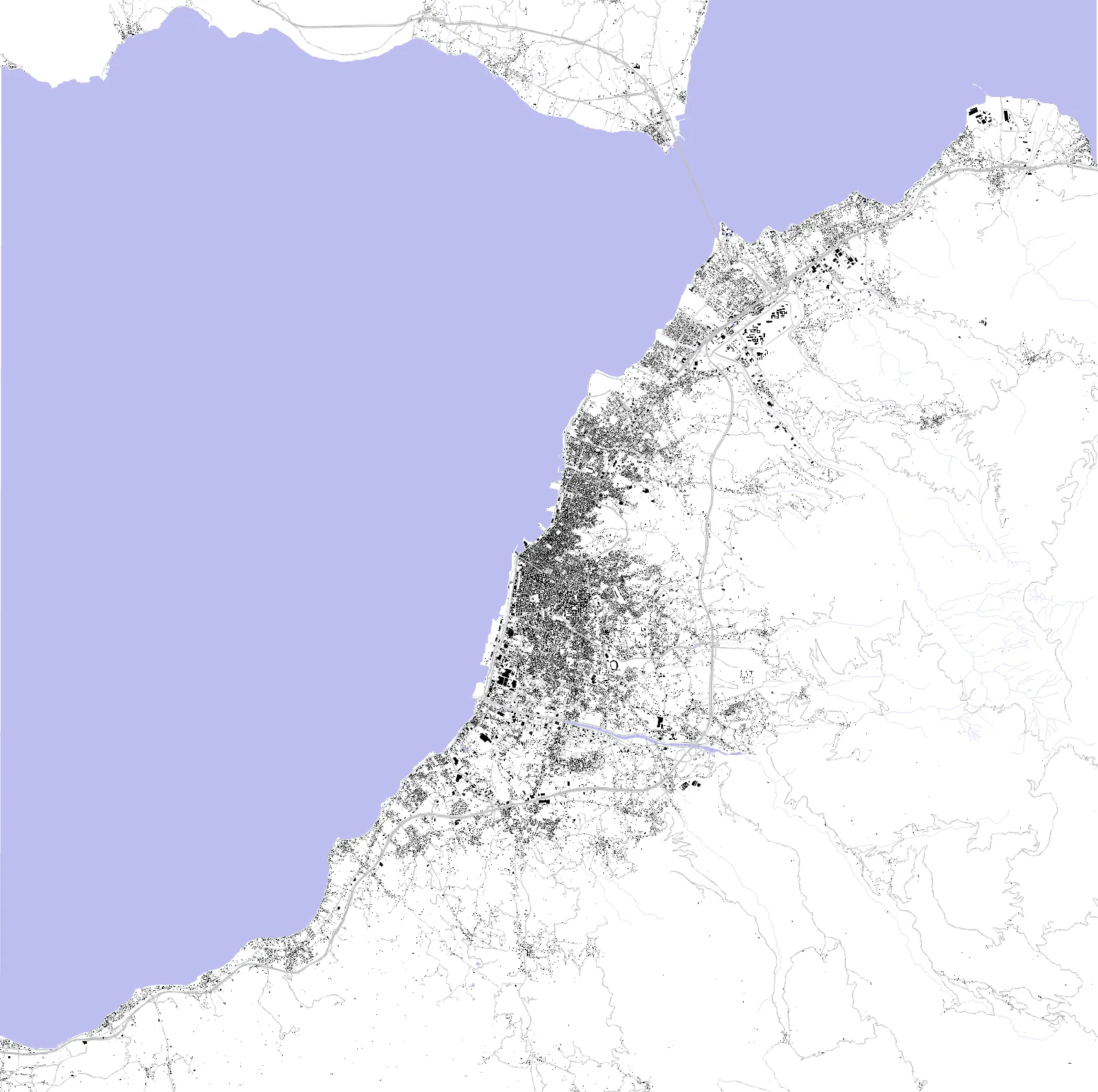 Patras figure ground plan