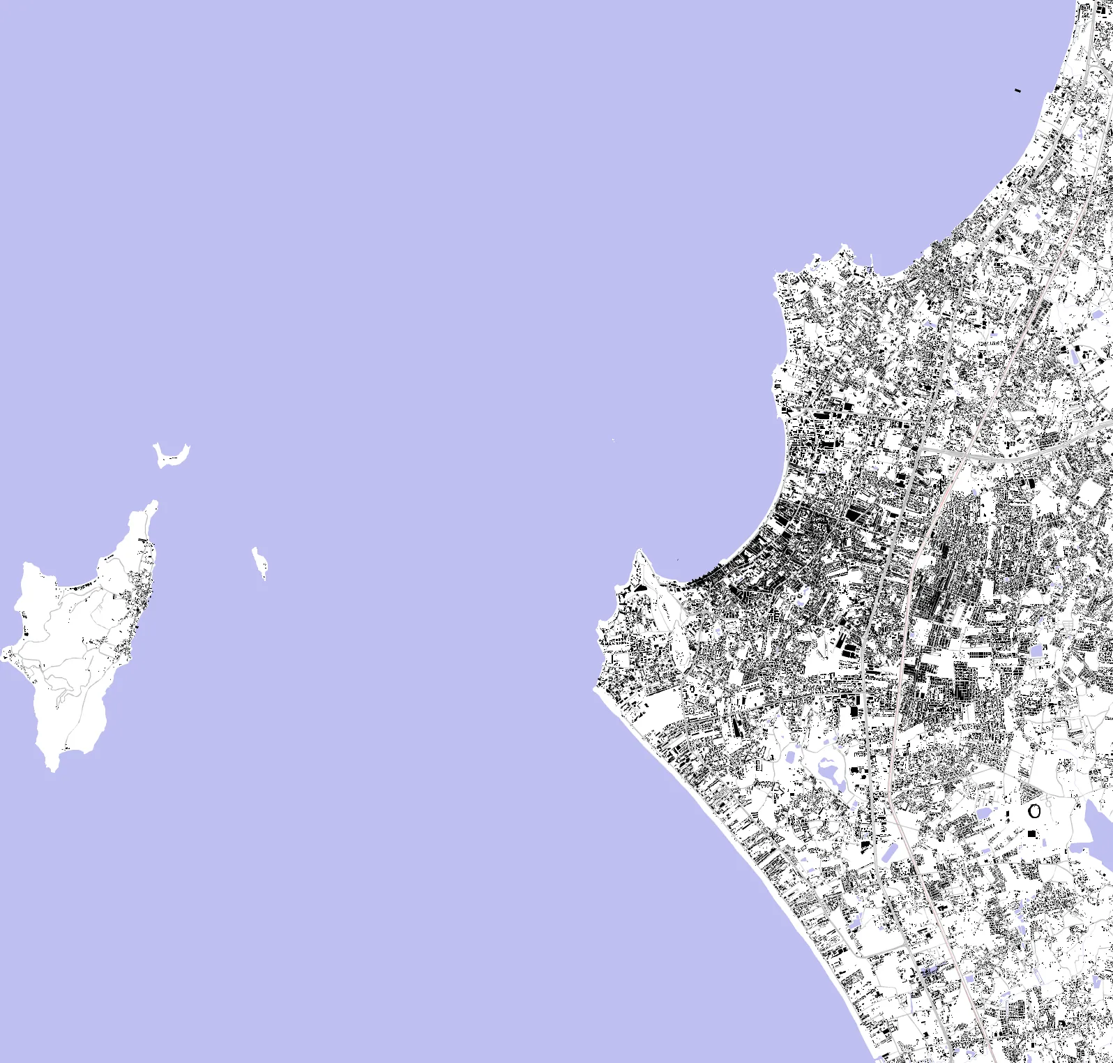 Pattaya figure ground plan