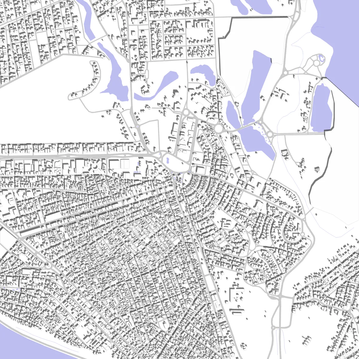 Paulo Afonso planta de localização (2,5 km)
