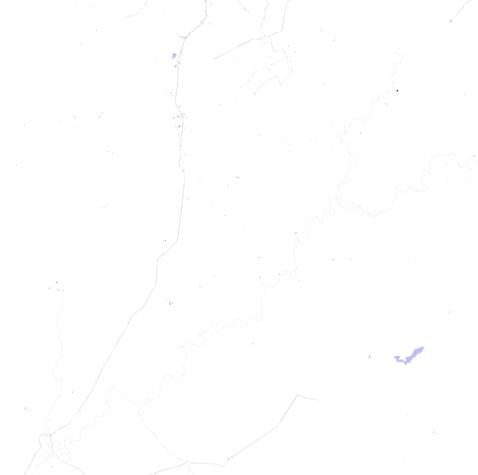 Pedro Juan Caballero figure ground plan
