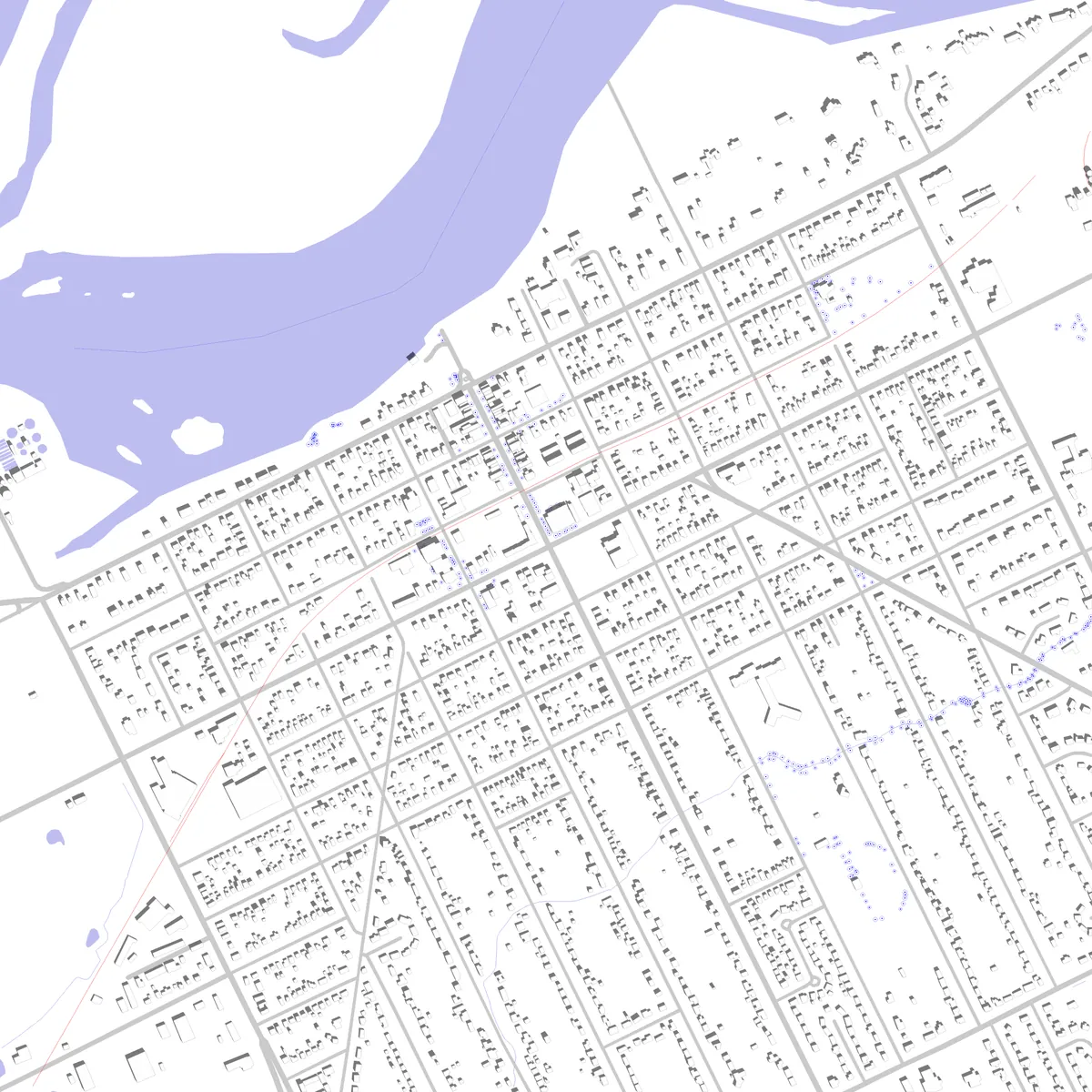 Perrysburg site plan (2.5 km)