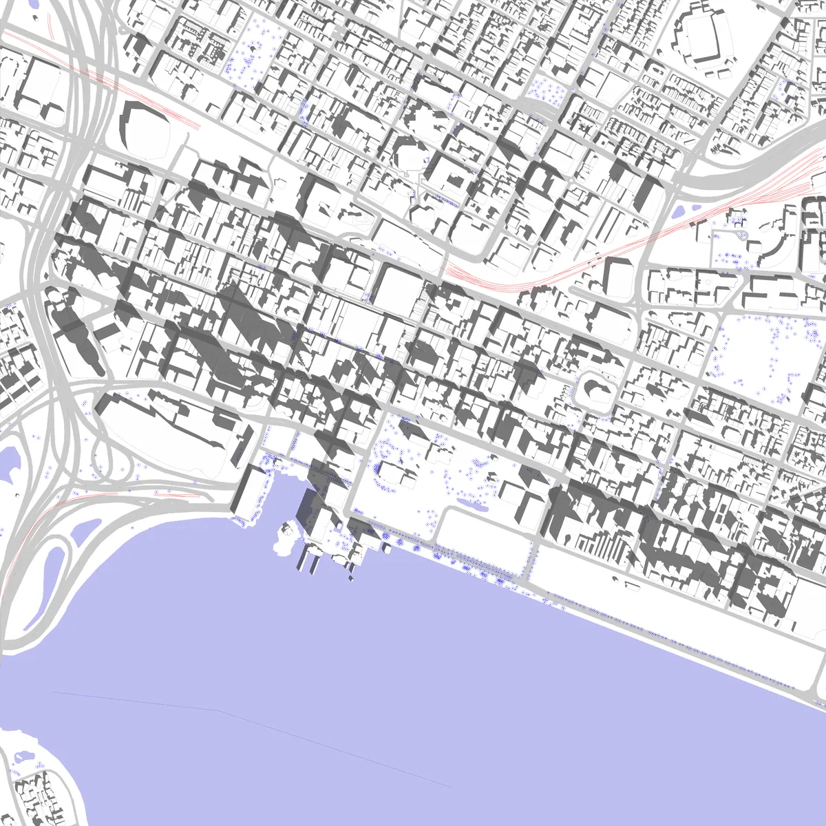 Perth site plan (2.5 km)