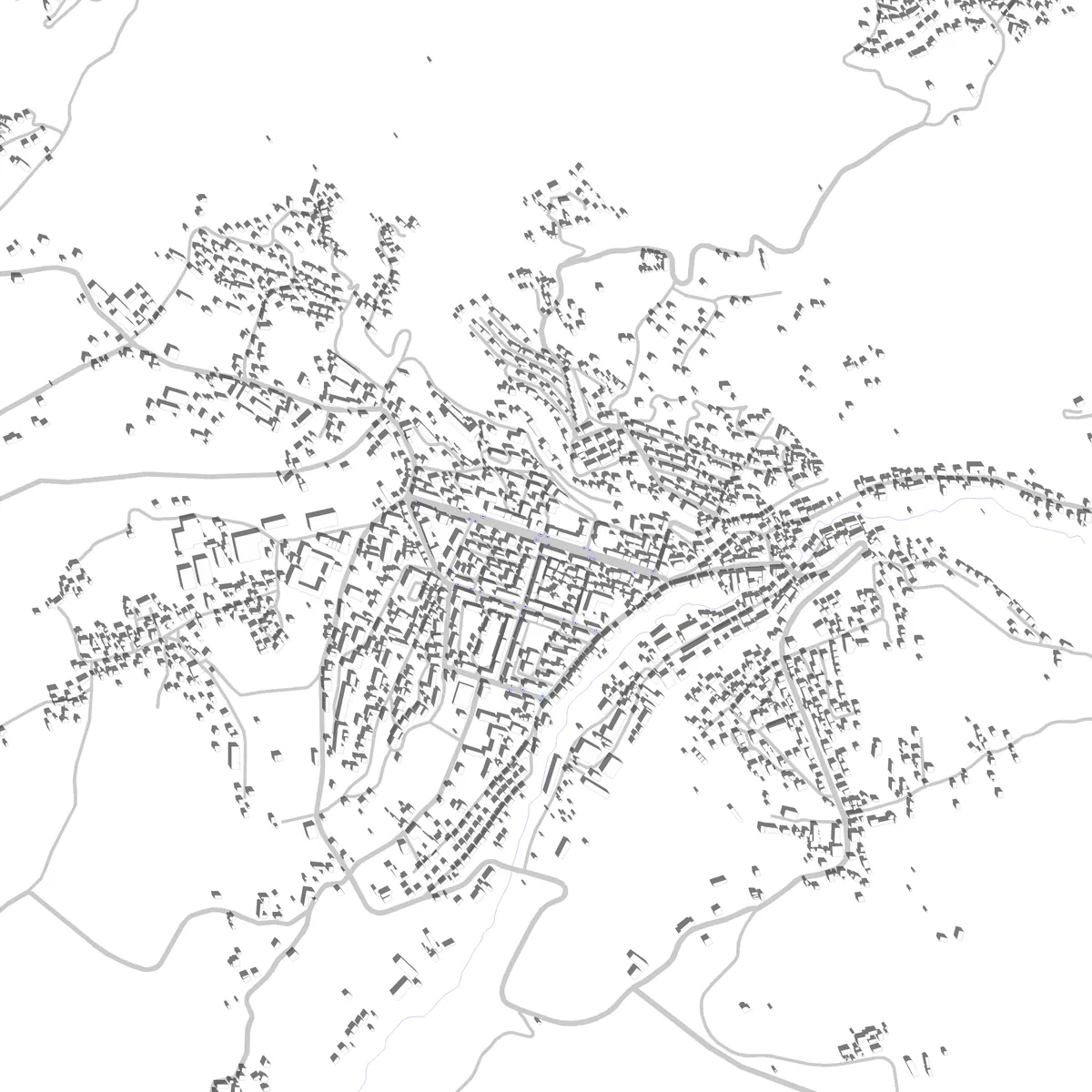Peshkopi site plan (2.5 km)