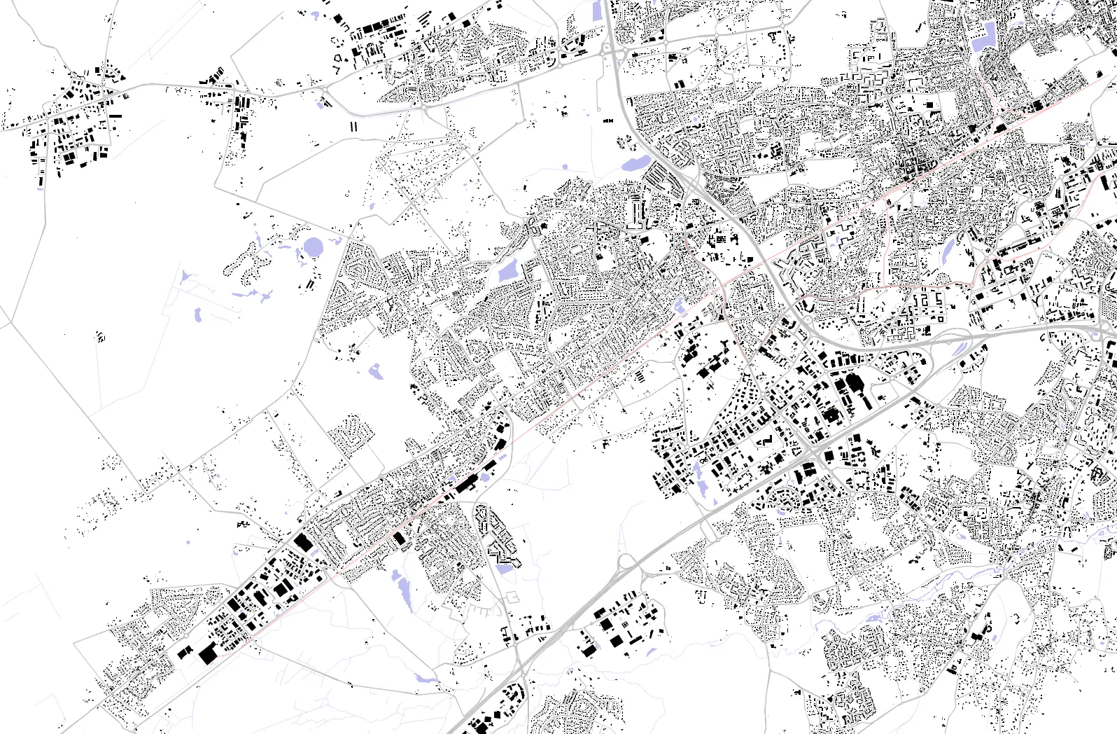 Pessac plan de masse