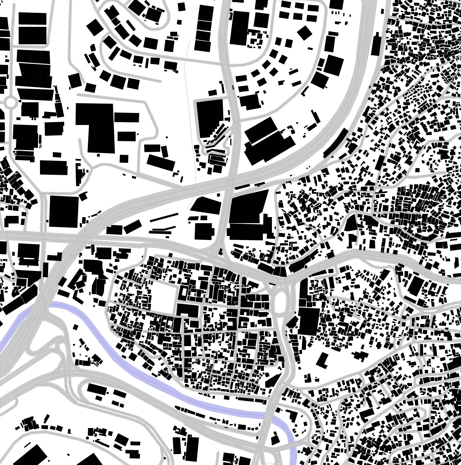 Petare figure ground plan