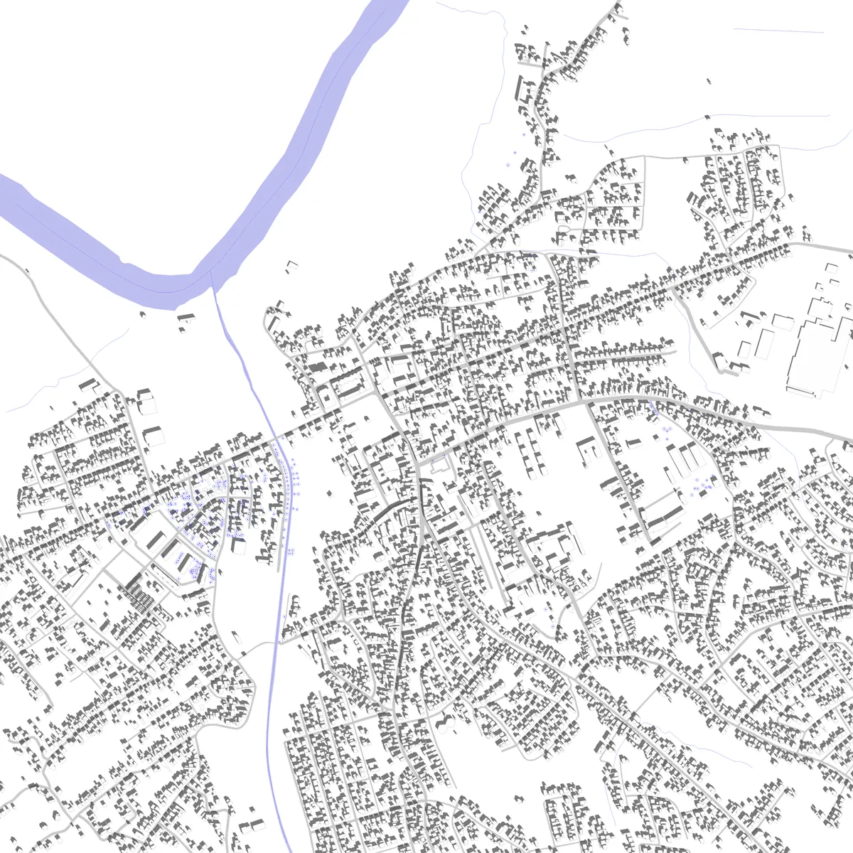 Petrinja site plan (2.5 km)