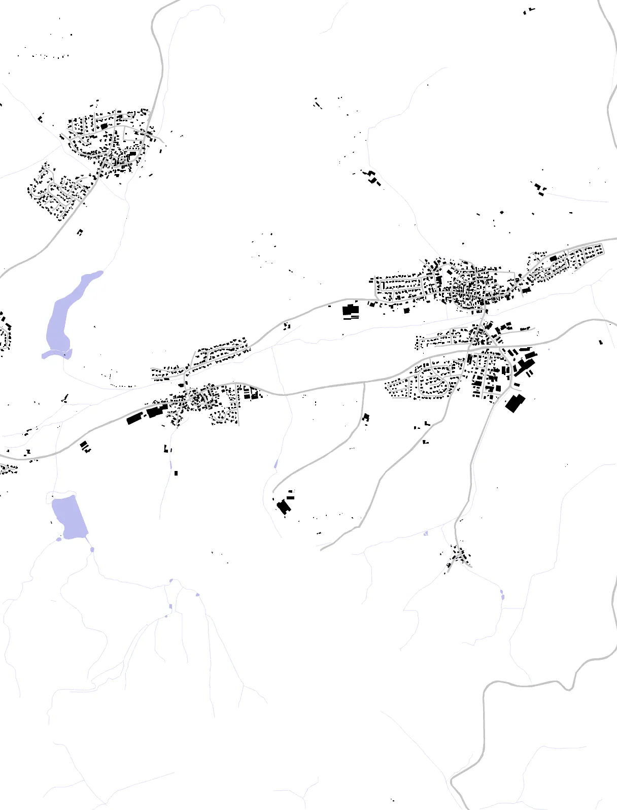 Pfaffenhofen figure ground plan