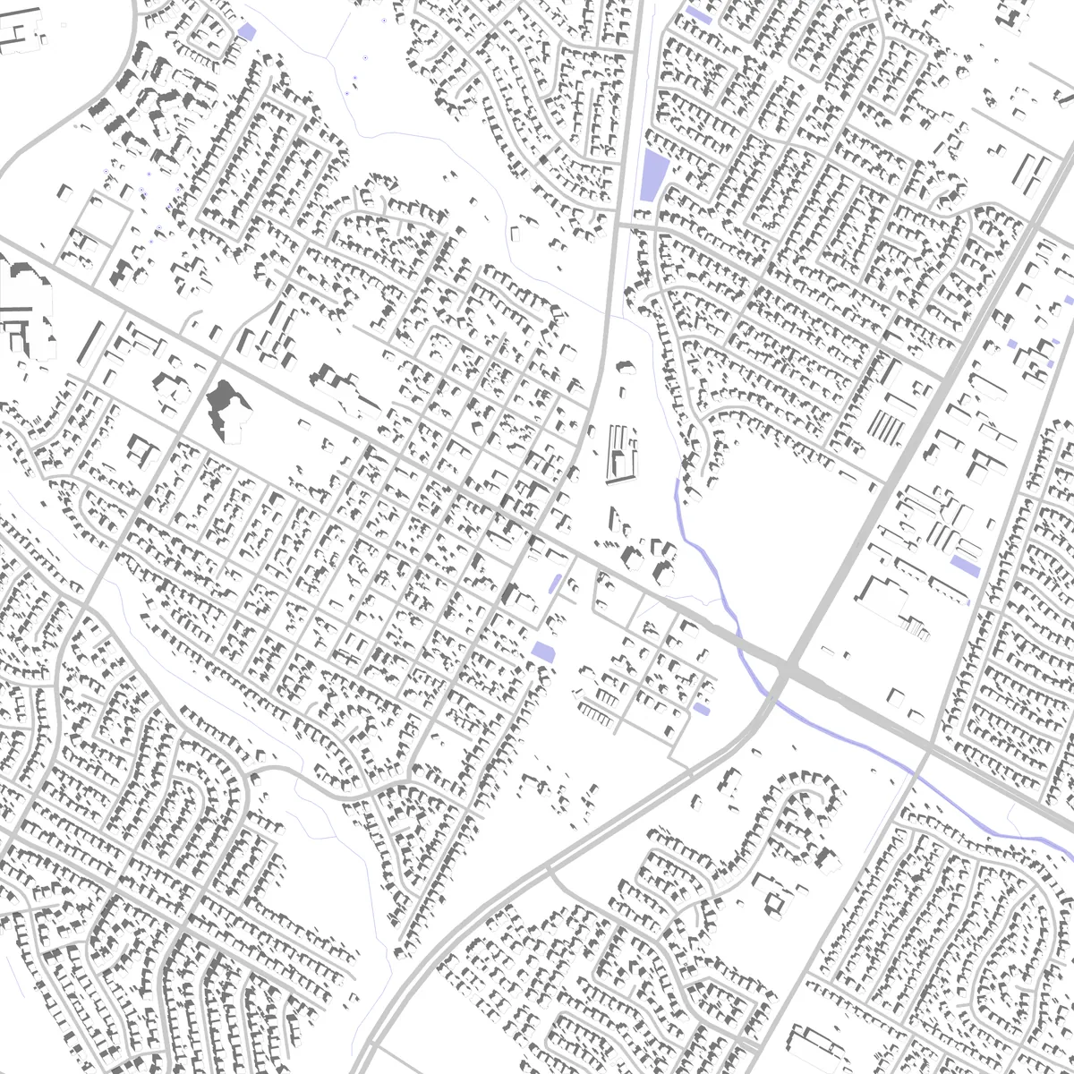 Pflugerville site plan (2.5 km)