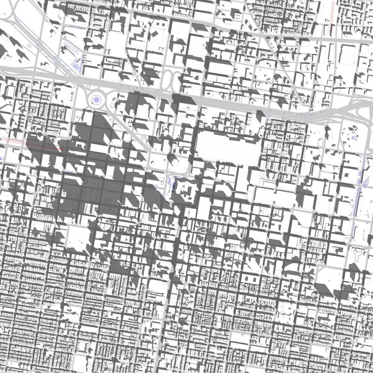 Philadelphia site plan (2.5 km)