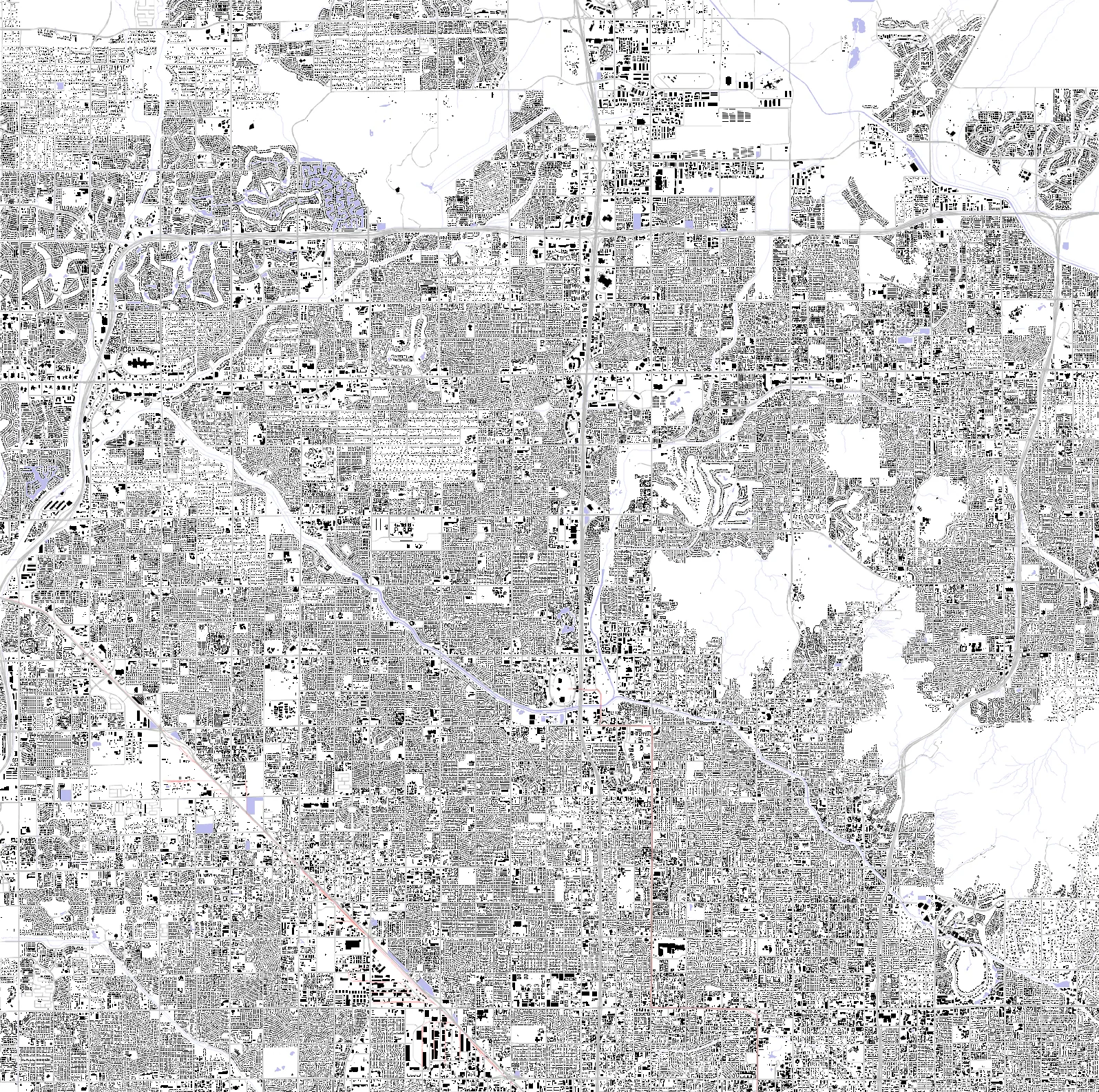 Phoenix figure ground plan