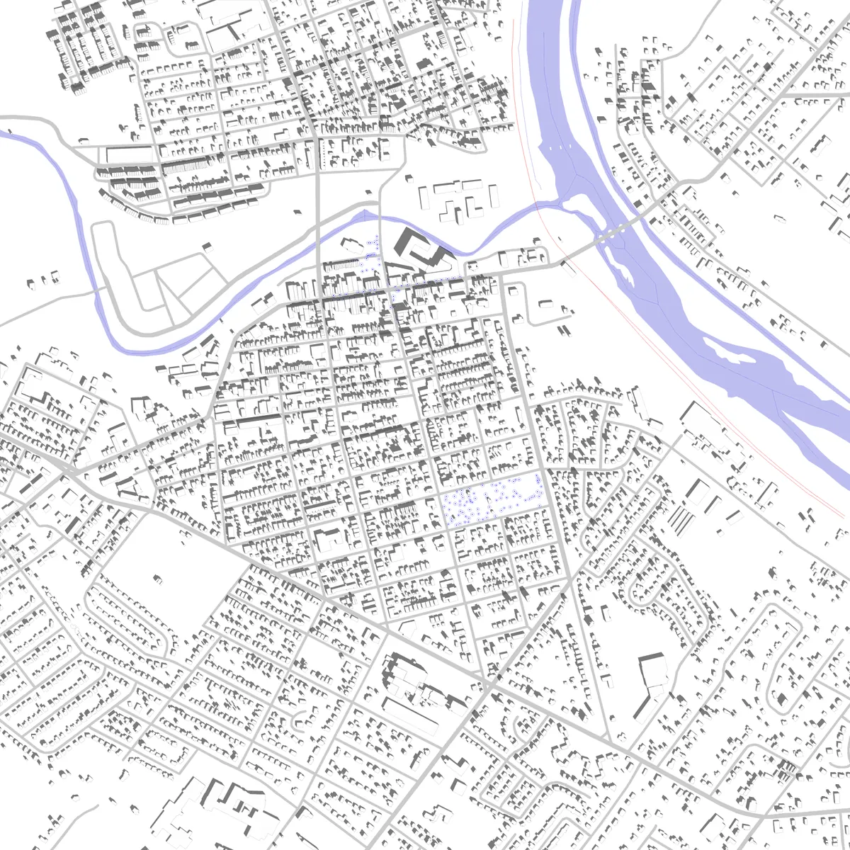 Phoenixville site plan (2.5 km)