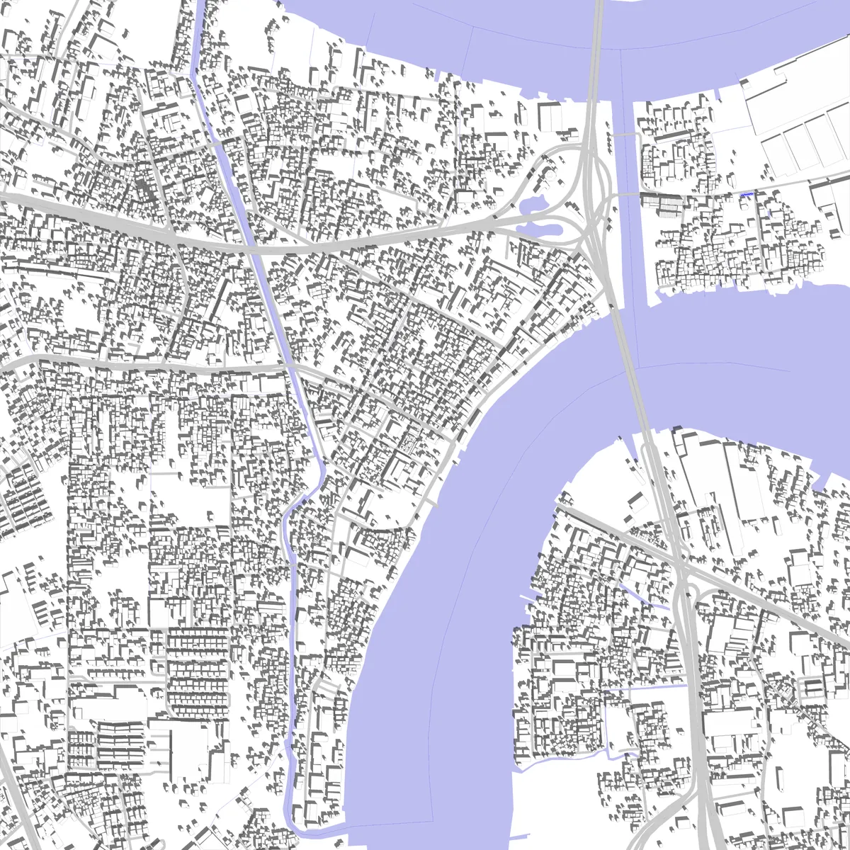 Phra Pradaeng site plan (2.5 km)