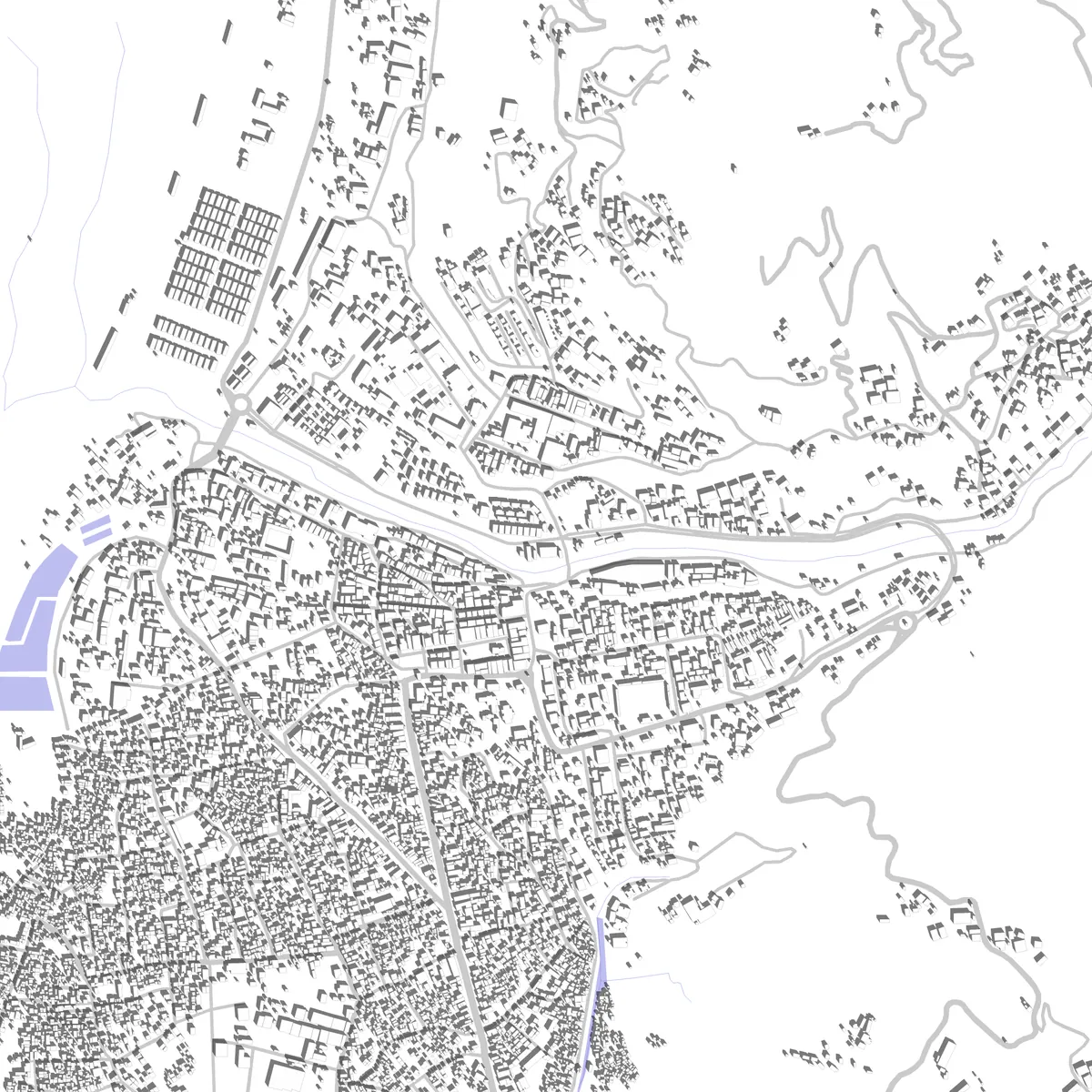 Phuentsholing site plan (2.5 km)