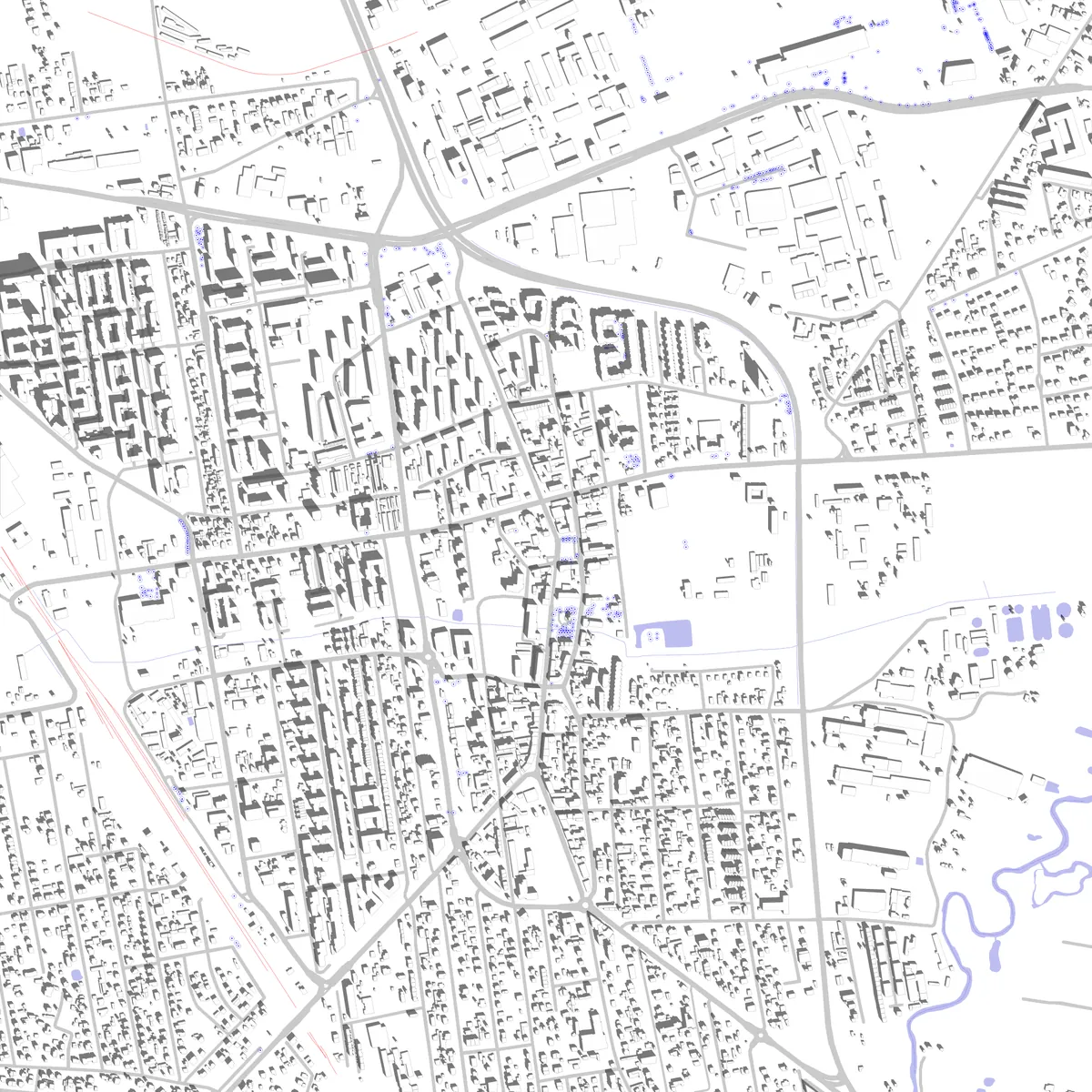 Piaseczno site plan (2.5 km)