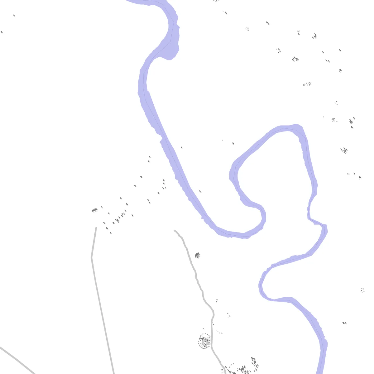 Pibor site plan (2.5 km)
