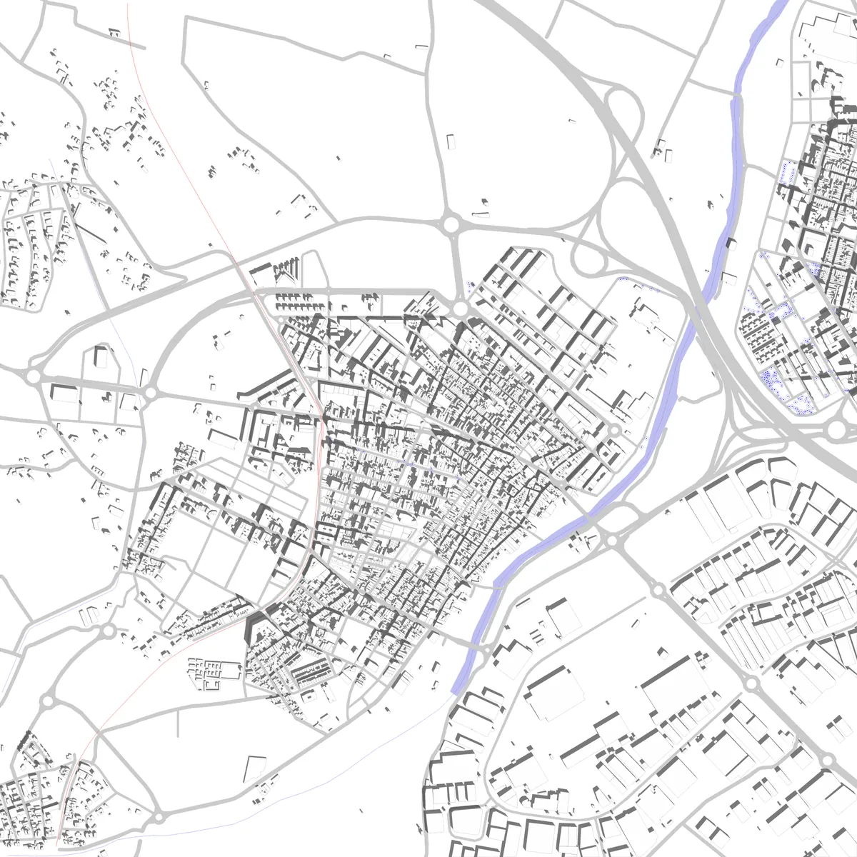 Picassent plano de situación (2.5 km)