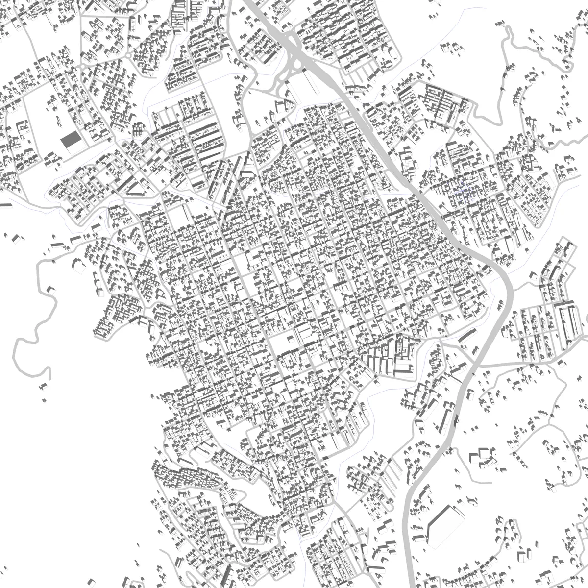 Piedecuesta plano de situación (2.5 km)