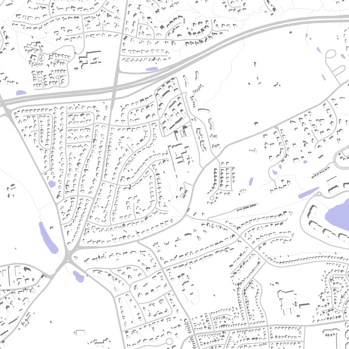 Pikesville site plan (2.5 km)