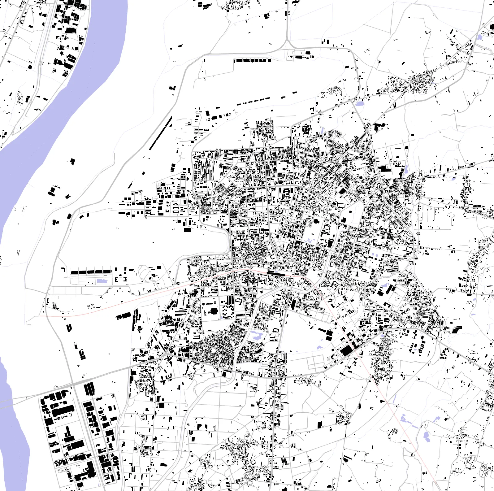 Pingtung figure ground plan