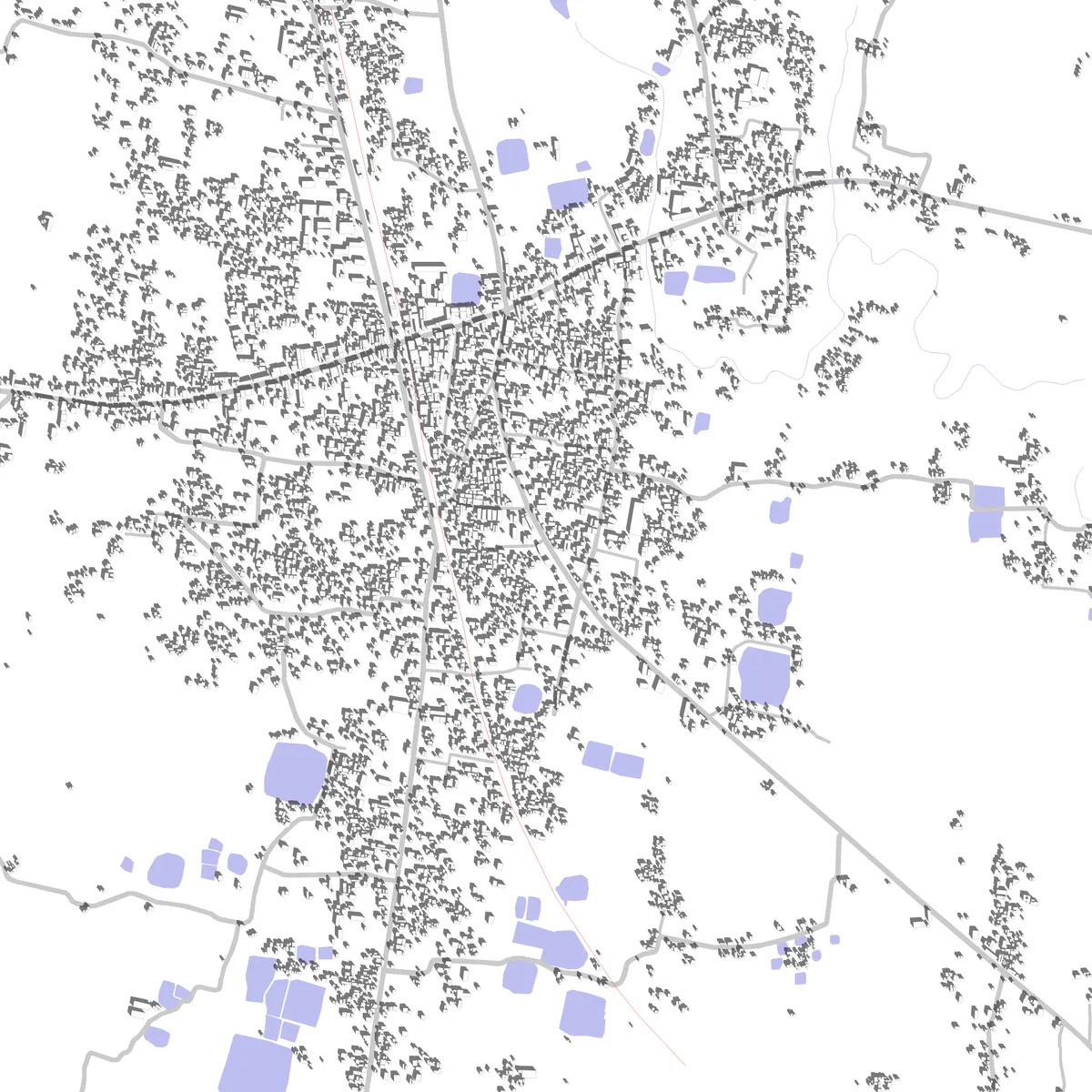 Pirganj site plan (2.5 km)