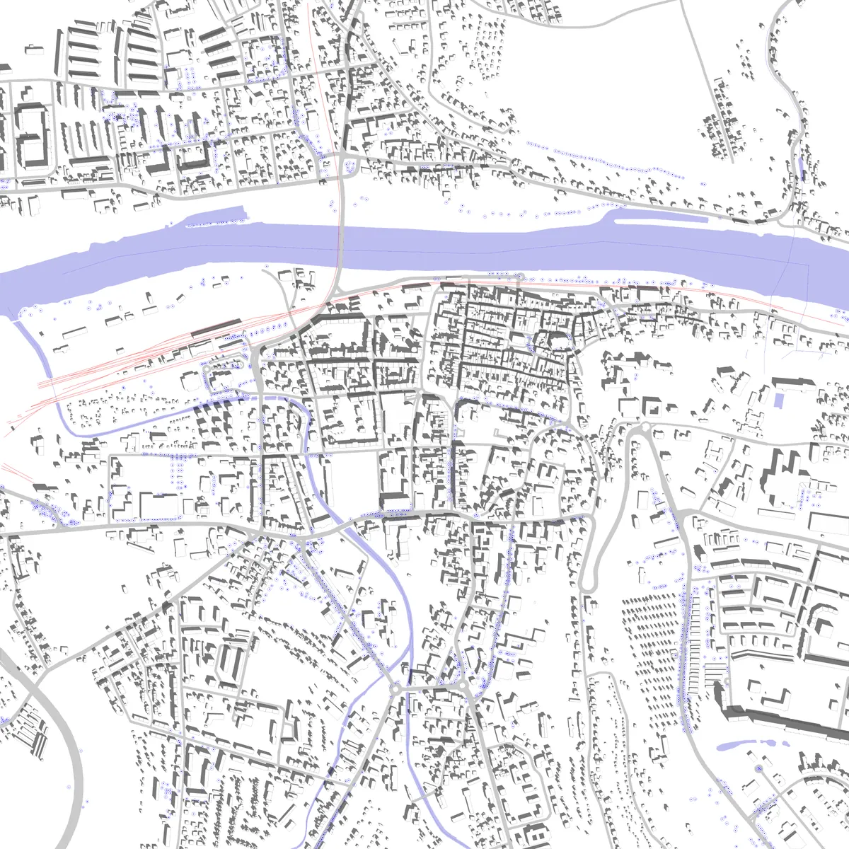 Pirna Lageplan (2,5 km)