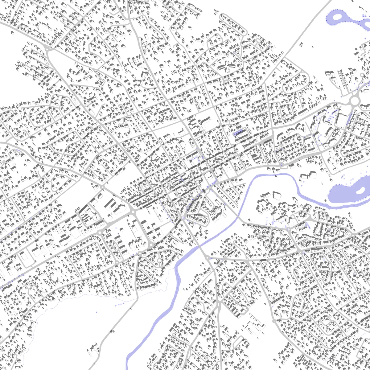 Plaisance-du-Touch site plan (2.5 km)