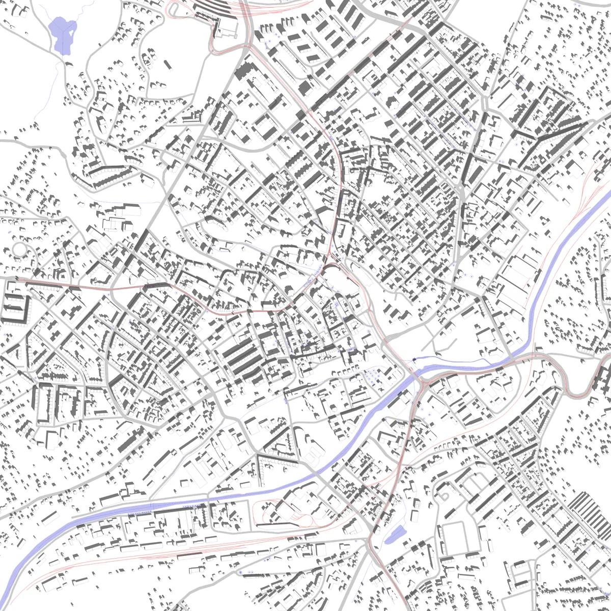 Plauen site plan (2.5 km)