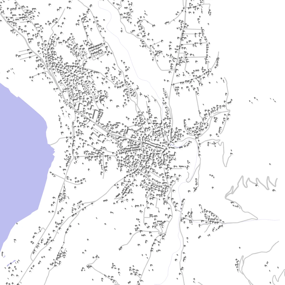 Plav site plan (2.5 km)