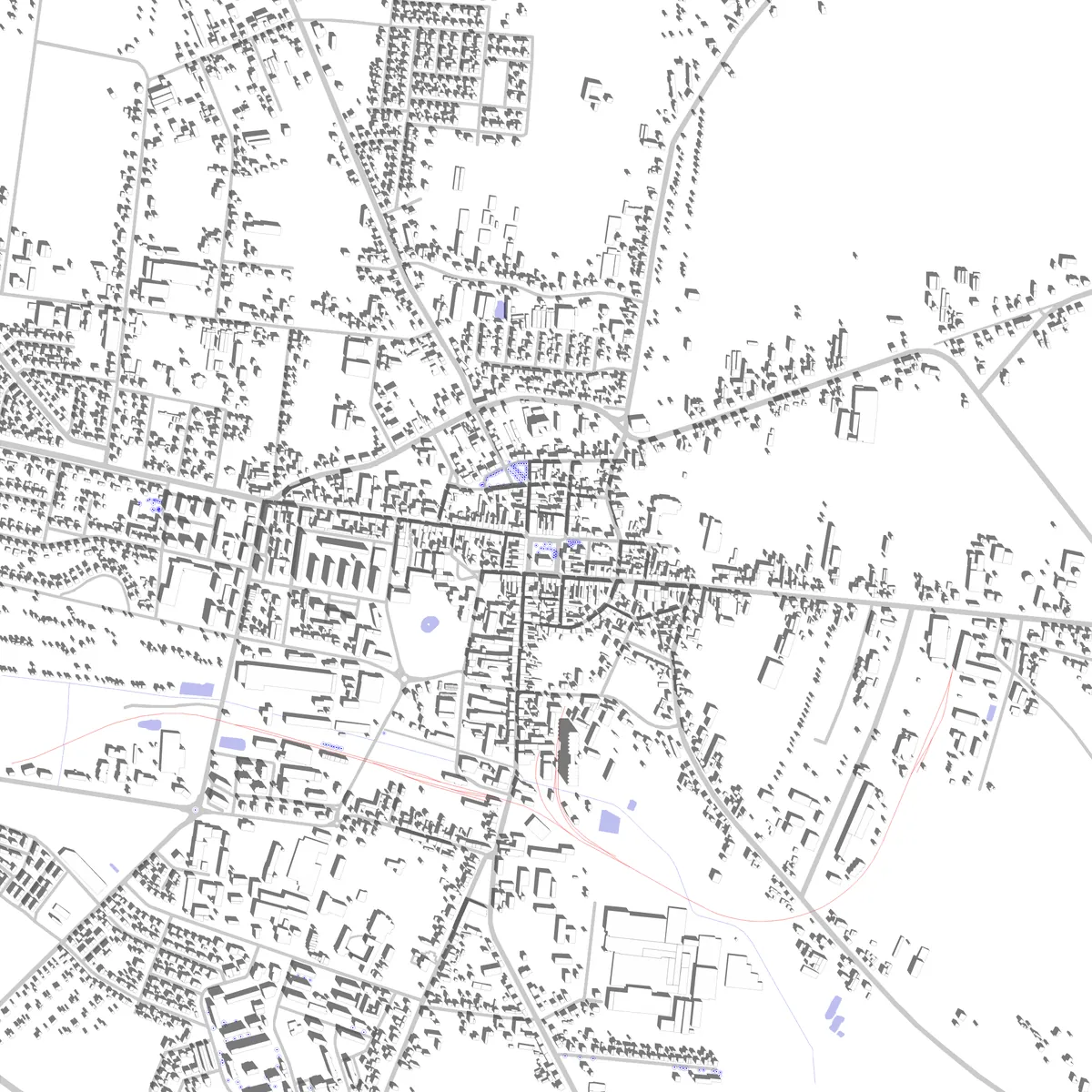 Pleszew site plan (2.5 km)