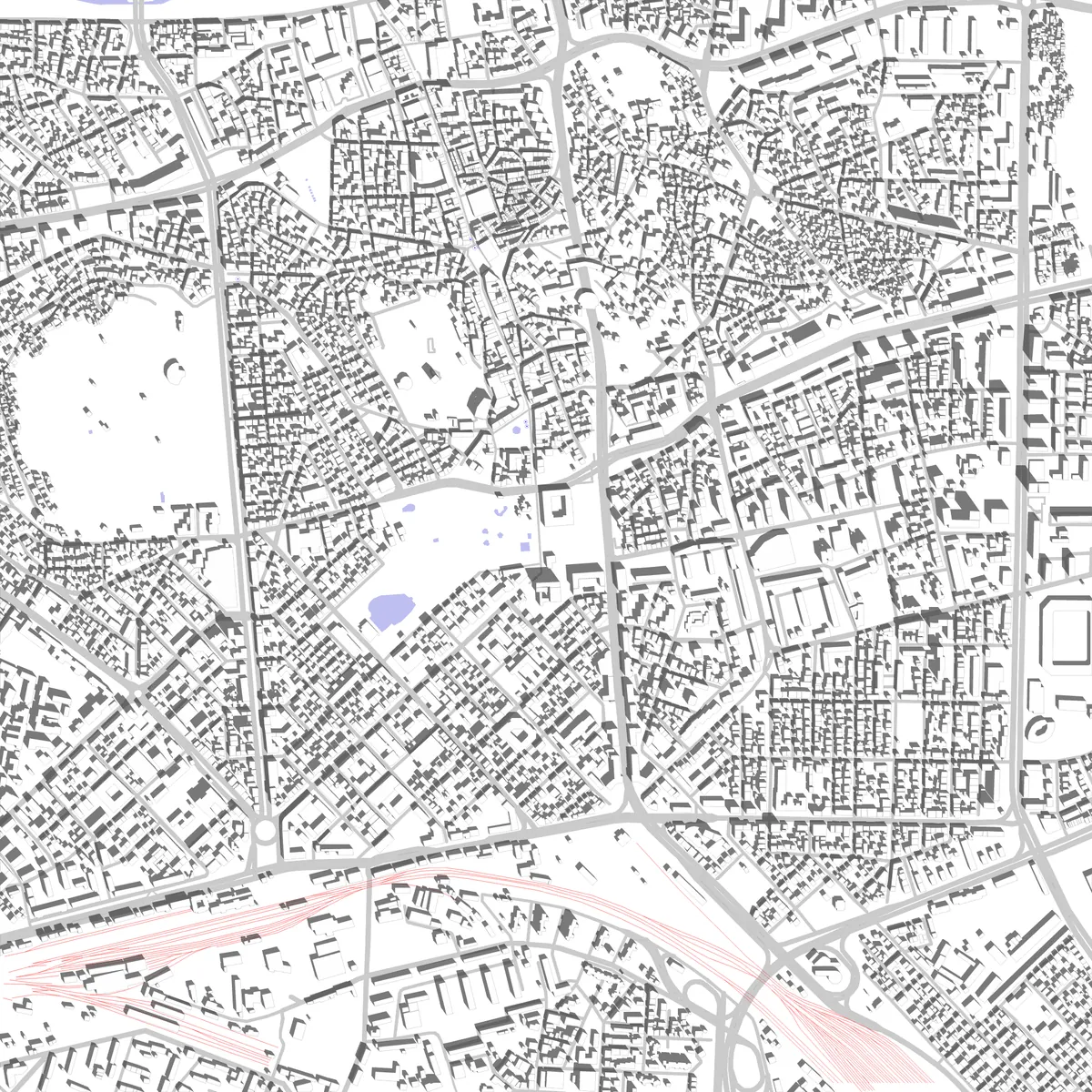 Plovdiv site plan (2.5 km)